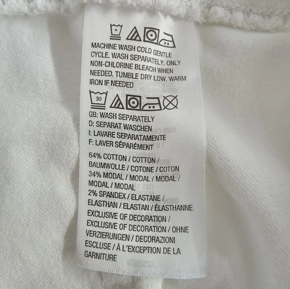 Belle By Kim Gravel 18w Woman's White Cropped Ankle Jeans - Picture 8 of 13